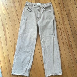 Abercrombie Curve Love 90s relaxed Denim